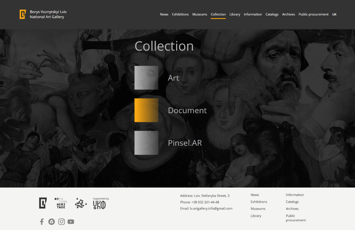 art collection sitegist portfolio 2